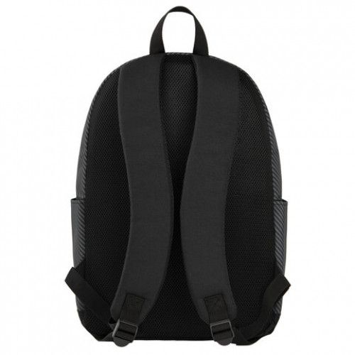Рюкзак BRAUBERG ENERGETIC универсальный, эргономичный, Recycle, черный, 43х30х16 см, 270796