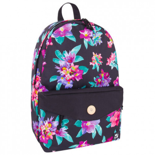 Рюкзак BRAUBERG универсальный, SYDNEY flowers, 38х27х12 см, 228837