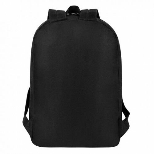 Рюкзак STAFF WALKER универсальный, с карманом, черный, 43х30х12 см, 272542