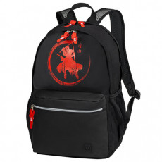 Рюкзак BRAUBERG FASHION CITY универсальный, Samurai, черный, 46х31х15 см, 270812