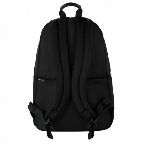 Рюкзак BRAUBERG FASHION CITY универсальный, карман-антивор, Missing cat, черный, 44х31х16 см, 271673