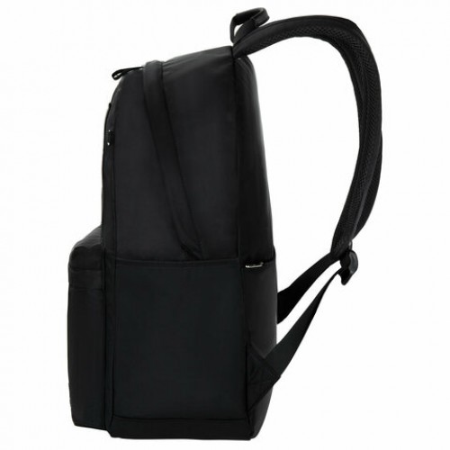 Рюкзак BRAUBERG FASHION CITY универсальный, 2 отделения, Core, черный, 46х31х15 см, 273838