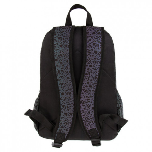 Рюкзак BRAUBERG BRIGHT, универсальный, СВЕТЯЩИЙСЯ РИСУНОК, Spiderweb, 42х31х15 см, 229941