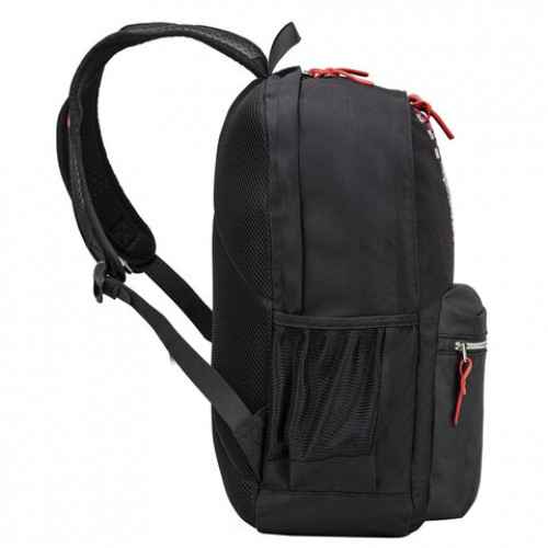Рюкзак BRAUBERG FASHION CITY универсальный, Lion, черный, 46х31х15 см, 270810