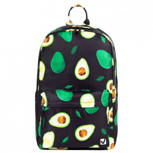 Рюкзак BRAUBERG DREAM универсальный с карманом для ноутбука, эргономичный, Avocado, 42х26х14 см, 270769
