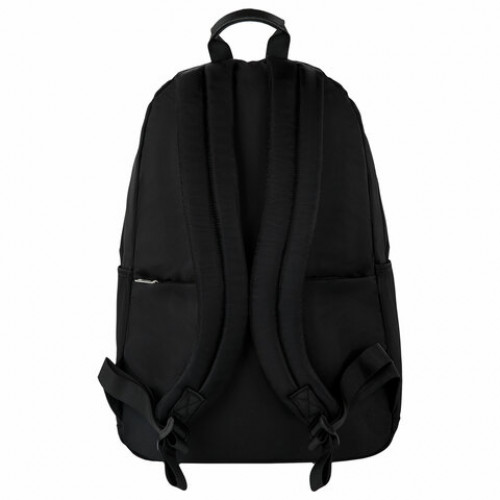 Рюкзак BRAUBERG FASHION CITY универсальный, карман-антивор, Airplane, черный, 44х31х16 см, 271675
