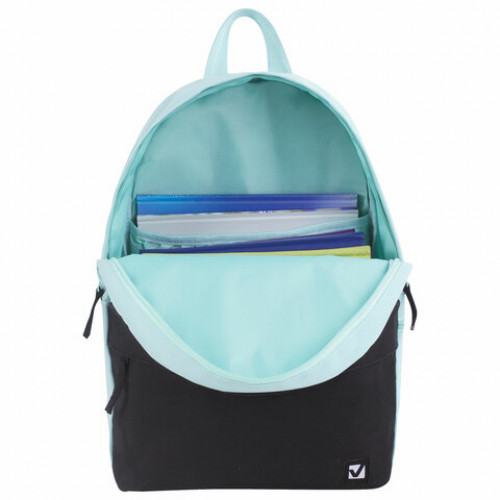 Рюкзак BRAUBERG универсальный, SYDNEY Green&black, 38х27х12 см, 228839