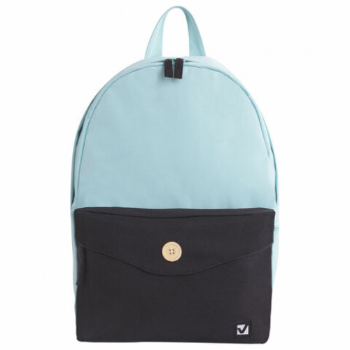 Рюкзак BRAUBERG универсальный, SYDNEY Green&black, 38х27х12 см, 228839