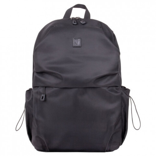 Рюкзак BRAUBERG INTENSE универсальный, с отделением для ноутбука, 2 отделения, черный, 43х31х13 см, 270800