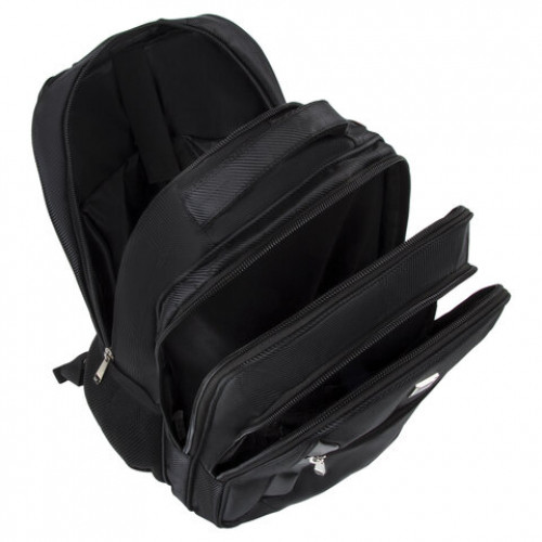 Рюкзак BRAUBERG Relax 3, 35 л, размер 46х35х25 см, ткань, черный, 224455