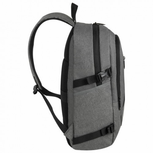 Рюкзак BRAUBERG URBAN универcальный, с отделением для ноутбука, USB-порт, Charge, серый, 46х31х15 см, 271655