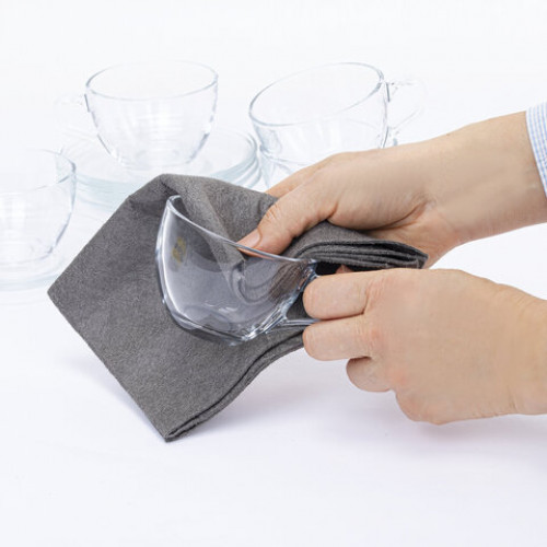 Салфетка КОРЕЙСКАЯ УМНАЯ для дома и авто БЕЗ РАЗВОДОВ, 30х40см, 1 шт., УНИВЕРСАЛЬНАЯ,, 702523