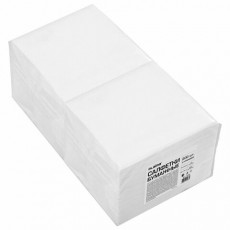 Салфетки бумажные 2-х слойные, 33х33 см., 200 штук в упаковке, 1/4 сложение, LAIMA, б, 115402