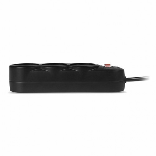 Сетевой фильтр SVEN SF-03L, 3 розетки, 1,8 м, черный, SV-015022