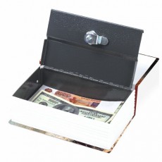 Сейф-книга Война и мир, 55х115х180 мм, ключевой замок, BRAUBERG, 291357