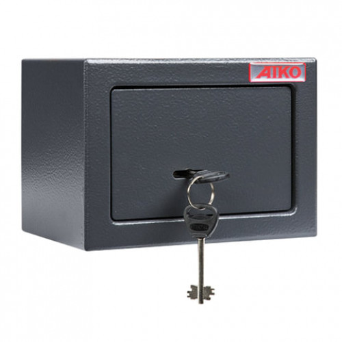 Сейф мебельный AIKO T-140 KL, 140х195х140 мм, 3 кг, ключевой замок, крепление к стене