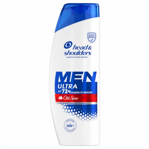 Шампунь от перхоти 400мл HEAD&SHOULDERS (Хэд энд Шолдерс) Аромат Old Spice, ш/к 653, 737676