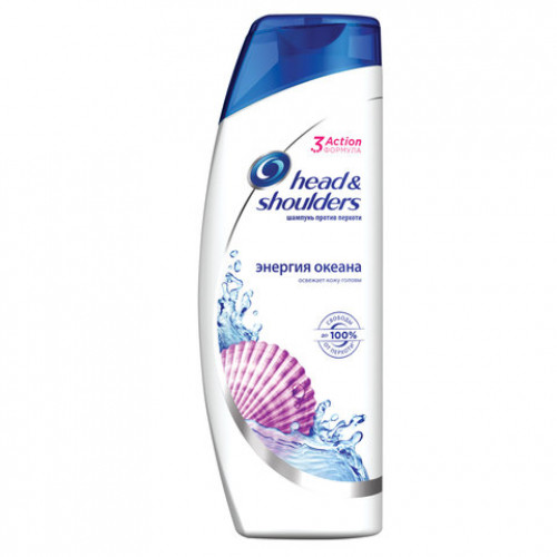 Шампунь 400 мл, HEAD & SHOULDERS (Хэд энд Шолдерс) Энергия океана, от перхоти, HS-81425614