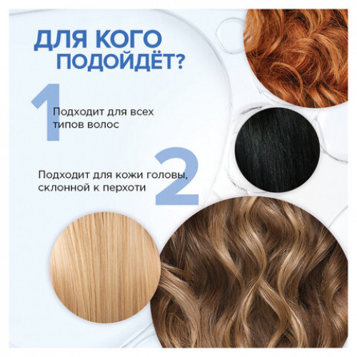 Шампунь-бальзам 400 мл SYNERGETIC HAIR THERAPY Против перхоти 2 в 1, мята и лайм, 701409