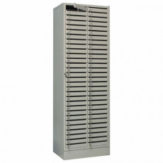 Шкаф абонентский ПРАКТИК АМВ-180/60D на 60 отделений (1800х600х373 мм, 112 кг), дверь, S21499023002