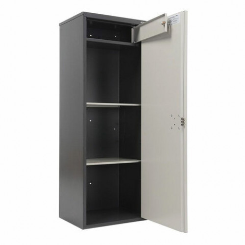 Шкаф металлический для документов AIKO SL-125Т ГРАФИТ, 1252х460х340 мм, 28 кг, S10799130502