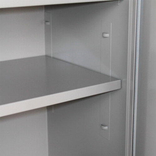 Шкаф металлический для документов BRABIX KBS-023Т, 1253х420х350 мм, 27,5 кг, 2 отделения, сварной, 291155