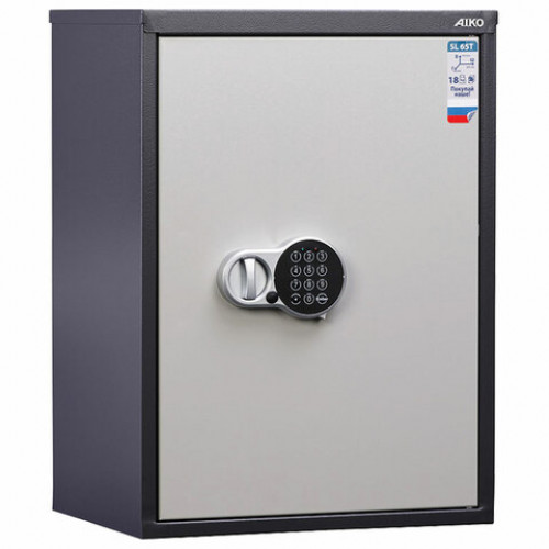 Шкаф металлический для документов AIKO SL-65ТEL ГРАФИТ, 630х460х340 мм, 17 кг, S10799060902