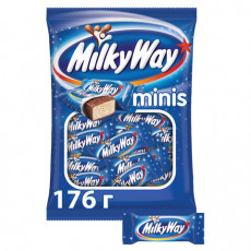 Шоколадные батончики MILKY WAY Minis, 176 г, 2262