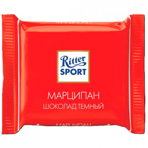 Шоколад порционный 1 плитка RITTER SPORT, ассорти, 16,67 г, Яркая коллекция