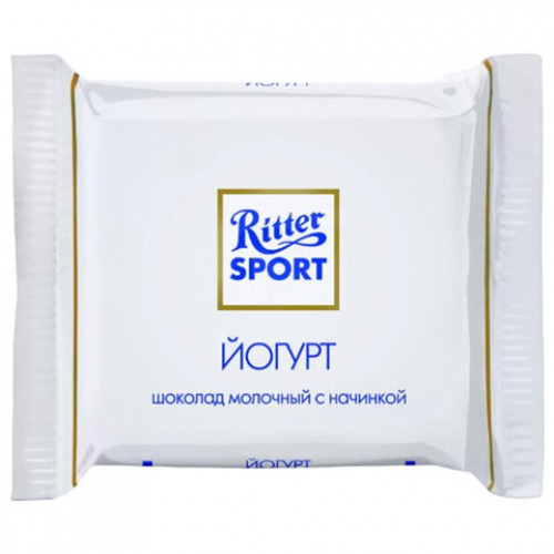 Шоколад порционный 1 плитка RITTER SPORT, ассорти, 16,67 г, Яркая коллекция
