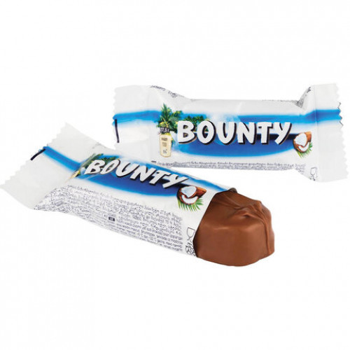 Конфеты шоколадные BOUNTY minis, весовые, 1 кг, картонная упаковка, 56727