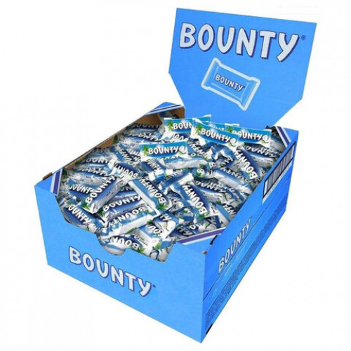 Батончики мини BOUNTY Minis шоколадные, 3 кг