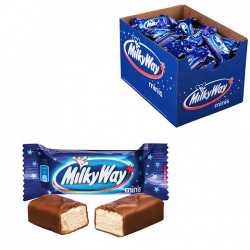Батончики мини MILKY WAY Minis шоколадные, 2,5 кг