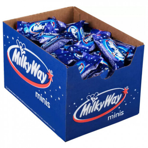 Батончики мини MILKY WAY Minis шоколадные, 2,5 кг
