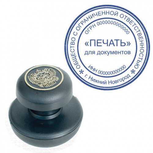 Краска штемпельная BRAUBERG PROFESSIONAL, clear stamp, синяя, 30 мл, на водной основе, 227981