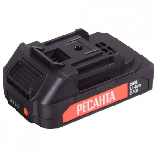Дрель-шуруповерт аккумуляторная бесщеточная, 20В, 70 Нм, 2х2,0 А*ч, РЕСАНТА ДА-20-2ЛК-БП, 75/14/15