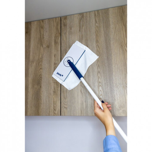 Швабра с автозахватом SNAPPY черенок 127см, флаундер 25х10см, салфетка 30х30см микроф, 82230