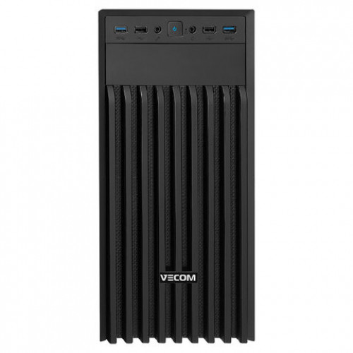 Системный блок VECOM T624 INTEL Core i3-10100 3,6 ГГц, 4 ГБ, 240 ГБ SSD, DOS, черный, 24396