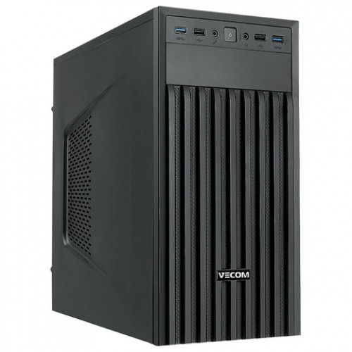 Системный блок VECOM T602 MT, INTEL Celeron G4900, 4 ГБ, 500 ГБ, DOS, черный