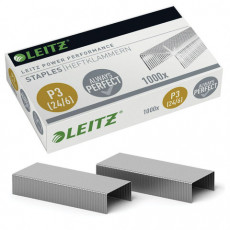 Скобы для степлера LEITZ Power Performance P3 № 24/6, 1000 шт., до 30 листов, 55700000