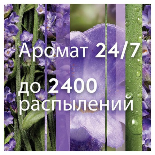 Сменный баллон 269 мл GLADE Безмятежная лаванда и алоэ для автоматических освежителей, 864986