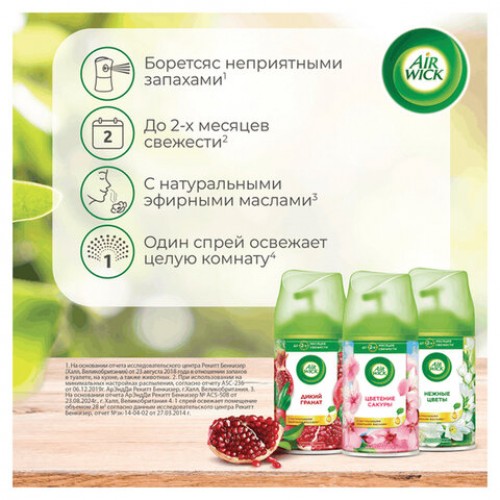 Сменный баллон 250мл AIRWICK Freshmatic Весеннее пробуждение, ш/к 96214, 3236180