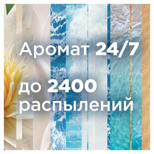 Сменный баллон 269 мл GLADE Лазурная волна и магнолия для автоматических освежителей, 864983
