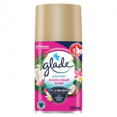 Сменный баллон 269 мл GLADE Кокосовый Бали для автоматических освежителей, 864981