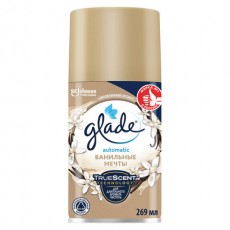 Сменный баллон 269 мл GLADE Ванильные мечты для автоматических освежителей, 864987