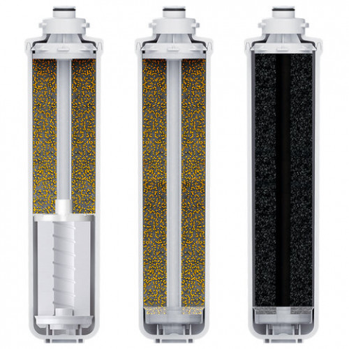 Картриджи сменные БАРЬЕР ЭКСПЕРТ Жесткость Х2, 3 ступени, ресурс 1000 л, КОМПЛЕКТ 3, Р263Р01