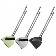 Набор для подметания (щетка с рукояткой, совок), Лень, ассорти пастель, YORK, 063020, 063030