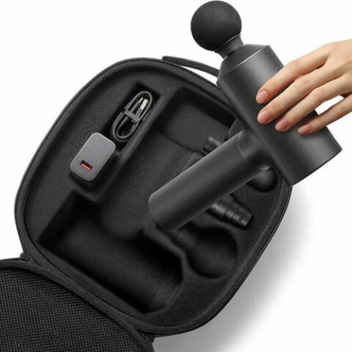 Массажный пистолет XIAOMI Massage Gun, перкуссионный, 3 режима, 3 насадки, до 3200 об, BHR5608EU