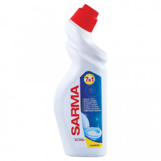Средство для уборки туалета 750 мл, SARMA Лимон, убивает микробы, 07067