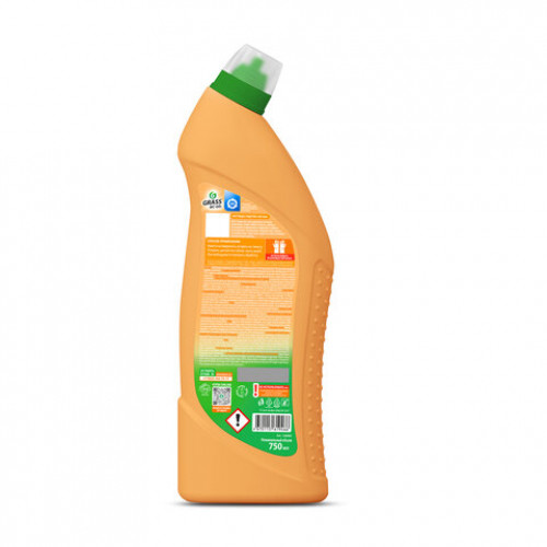 Средство для уборки сантехники и туалета дезинфицирующее 750мл GRASS DOS-GEL Сила цитрусов, 125678